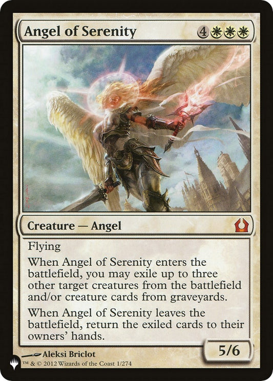 Image for Angel of Serenity (RTR) (1) (The List Reprints) - Magic: The Gathering