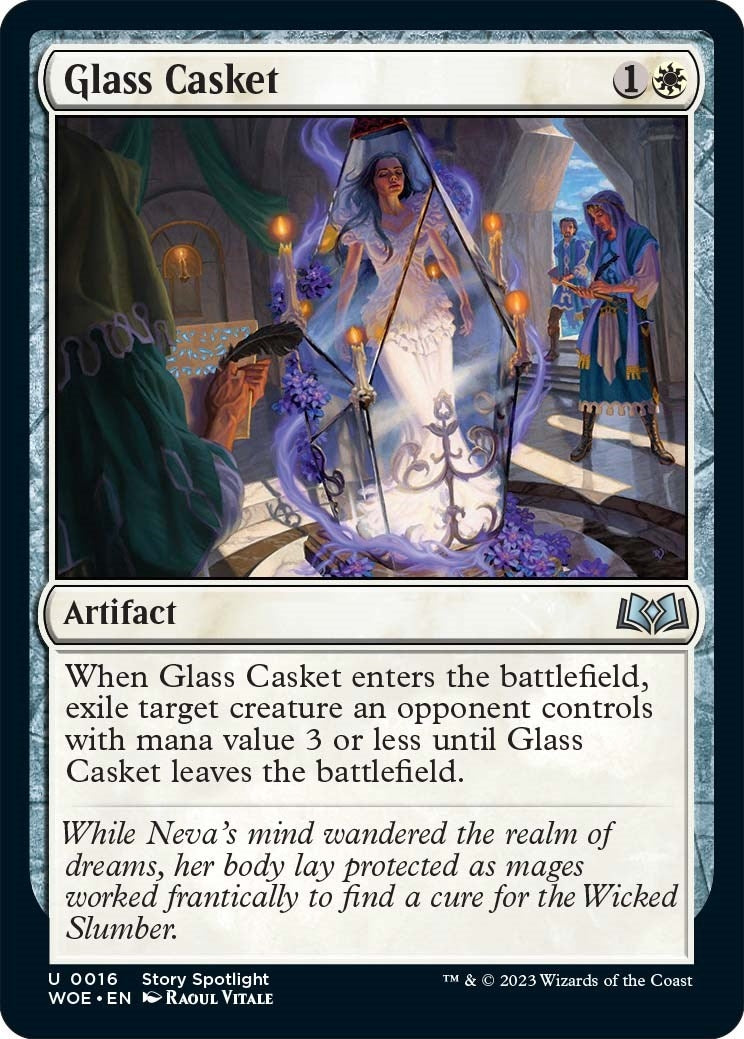 Image for Glass Casket (16) (Wilds of Eldraine) - Magic: The Gathering