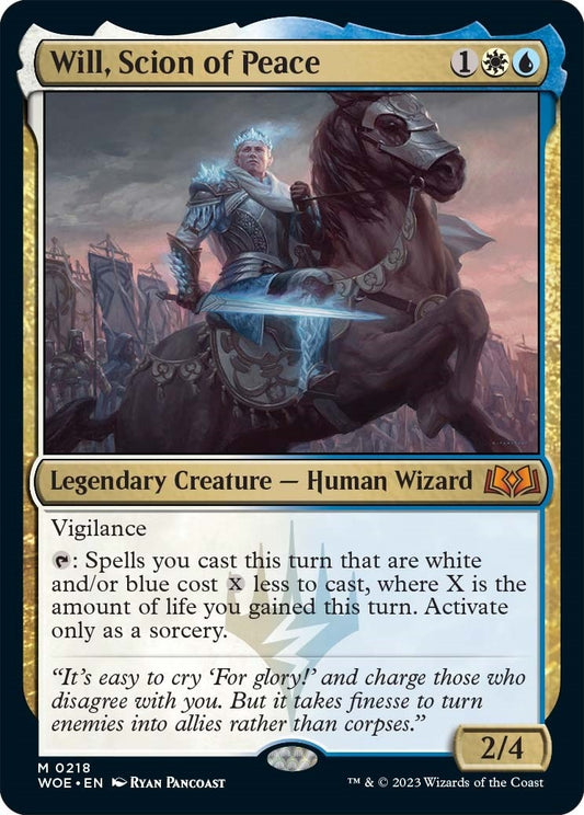 Image for Will, Scion of Peace (218) (Wilds of Eldraine) - Magic: The Gathering