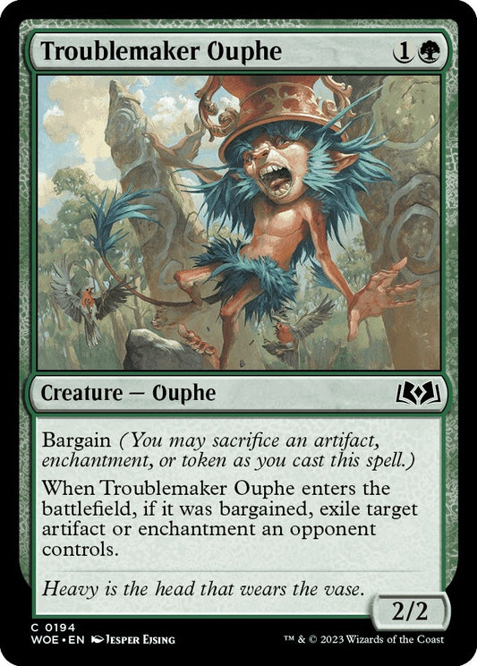 Image for Troublemaker Ouphe (194) (Wilds of Eldraine) - Magic: The Gathering