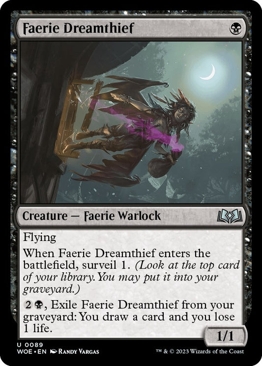 Image for Faerie Dreamthief (89) (Wilds of Eldraine) - Magic: The Gathering