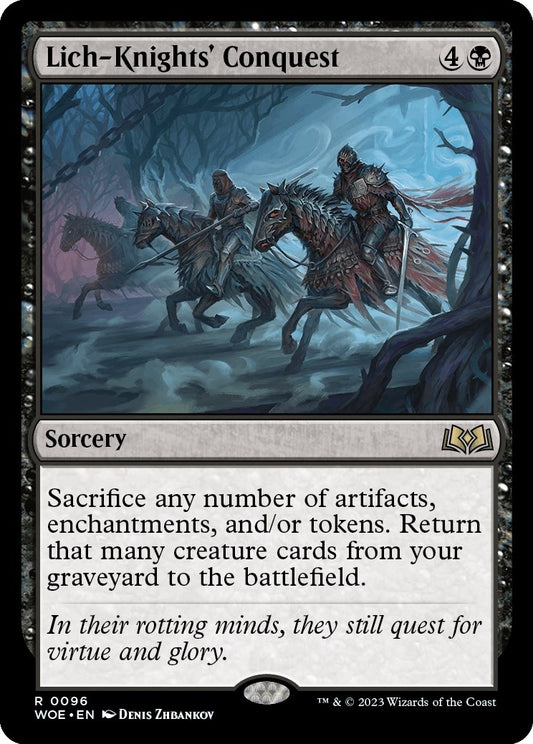 Image for Lich-Knights' Conquest (96) (Wilds of Eldraine) - Magic: The Gathering