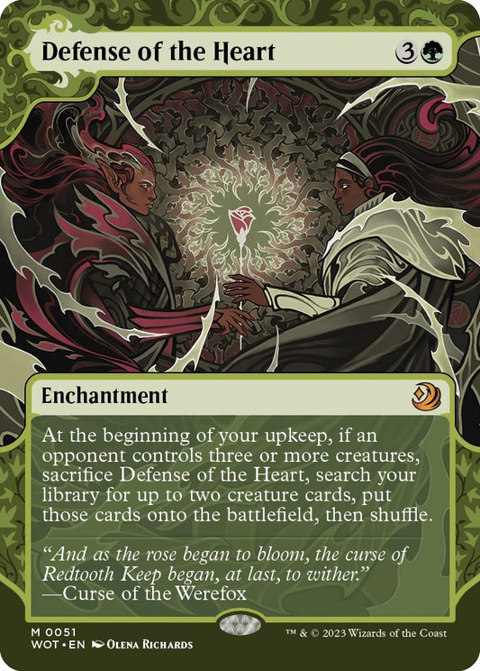 Image for Defense of the Heart (51) (Wilds of Eldraine: Enchanting Tales) - Magic: The Gathering