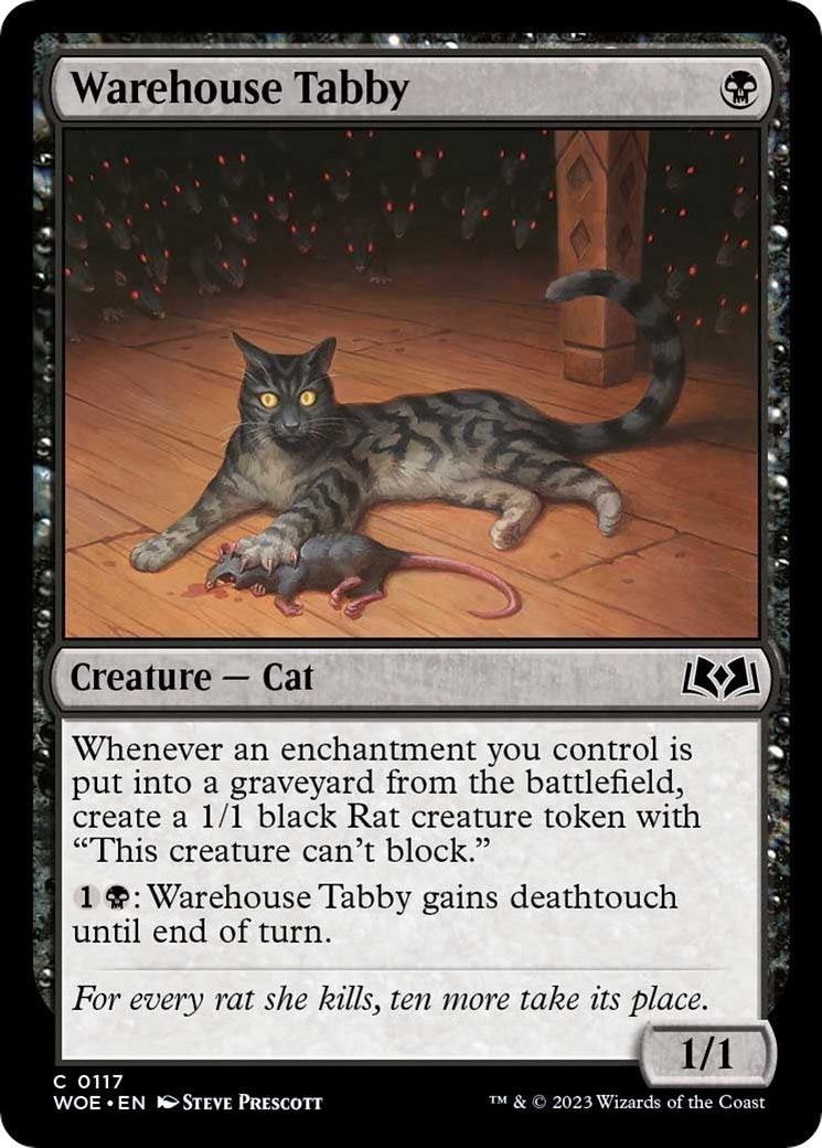 Image for Warehouse Tabby (117) (Wilds of Eldraine) - Magic: The Gathering