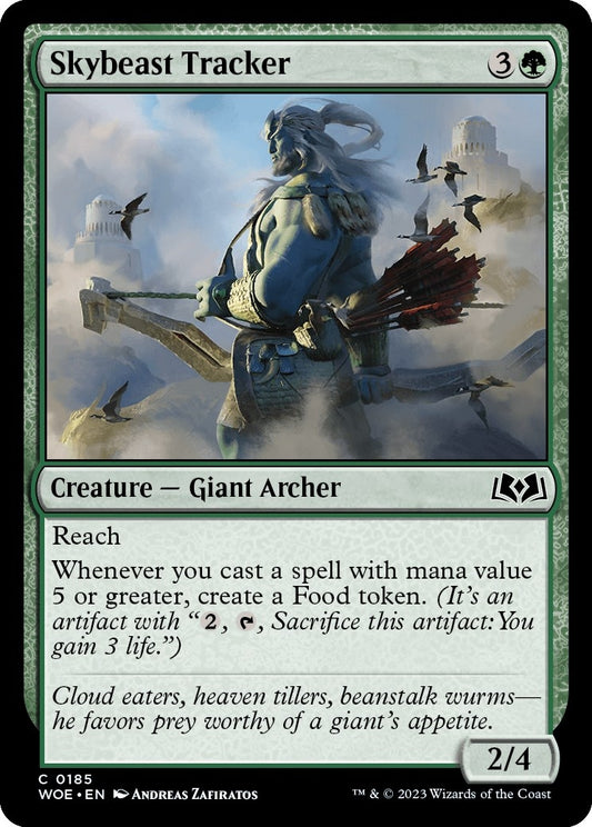 Image for Skybeast Tracker (185) (Wilds of Eldraine) - Magic: The Gathering