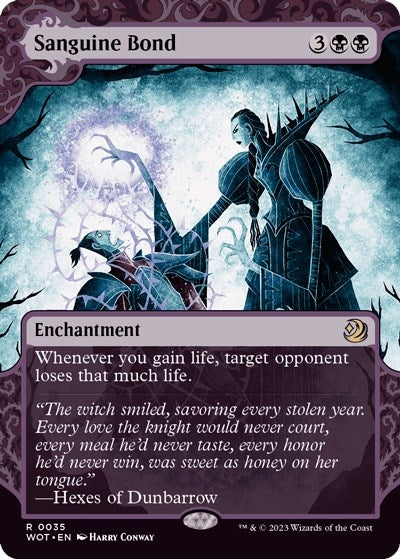 Image for Sanguine Bond (35) (Wilds of Eldraine: Enchanting Tales) - Magic: The Gathering