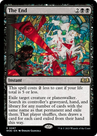 Image for The End (87) (Wilds of Eldraine) - Magic: The Gathering
