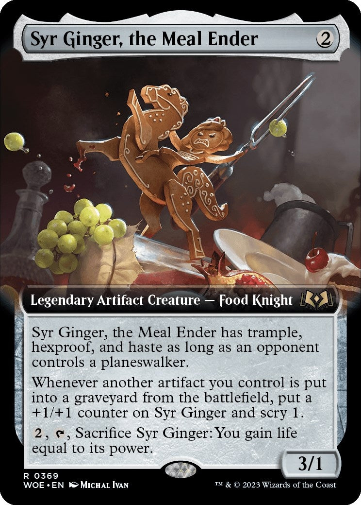 Image for Syr Ginger, the Meal Ender (Extended Art) (369) (Wilds of Eldraine) - Magic: The Gathering