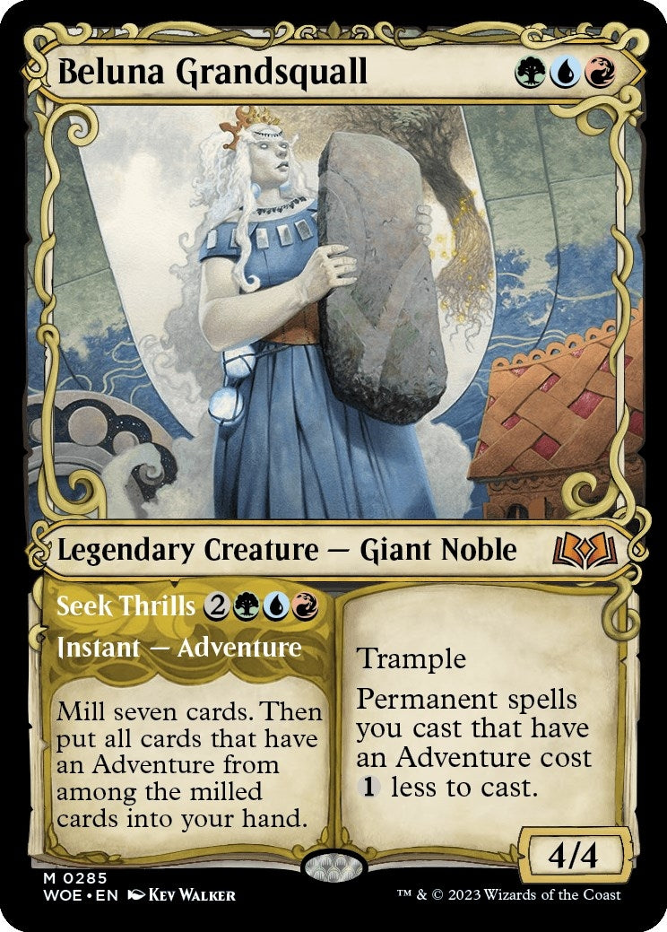 Image for Beluna Grandsquall (Showcase) (285) (Wilds of Eldraine) - Magic: The Gathering