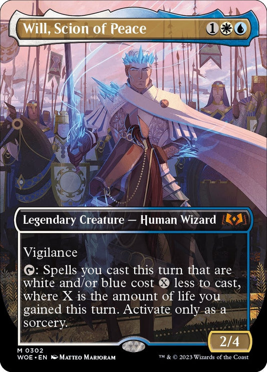 Image for Will, Scion of Peace (Borderless) (302) (Wilds of Eldraine) - Magic: The Gathering