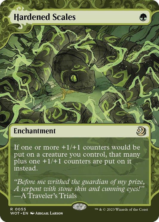 Image for Hardened Scales (55) (Wilds of Eldraine: Enchanting Tales) - Magic: The Gathering