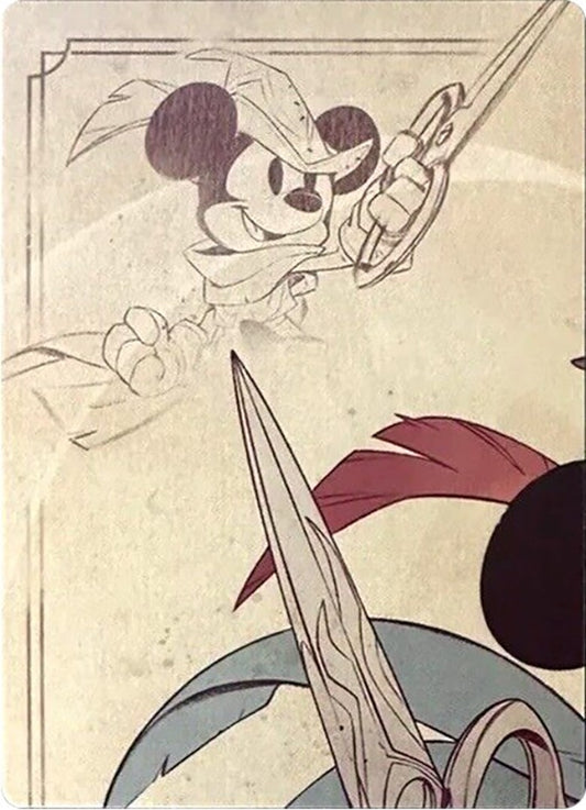 Image for Mickey Mouse - Brave Little Tailor Puzzle Insert (Top Left) (The First Chapter) - Disney Lorcana