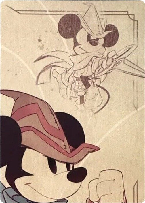 Image for Mickey Mouse - Brave Little Tailor Puzzle Insert (Top Right) (The First Chapter) - Disney Lorcana