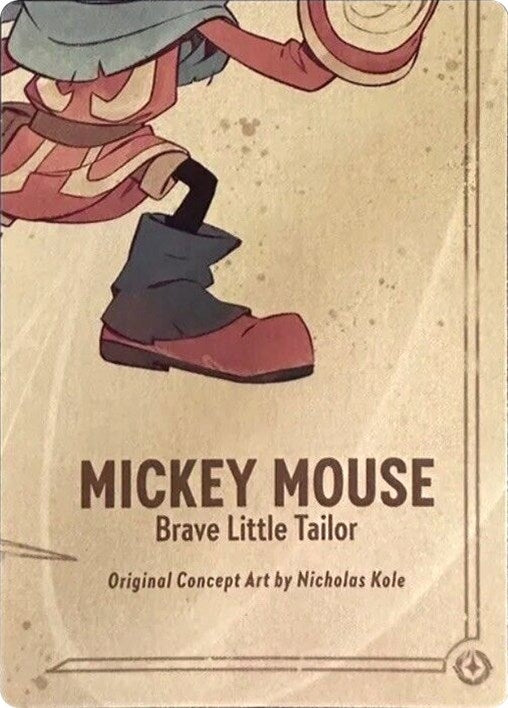 Image for Mickey Mouse - Brave Little Tailor Puzzle Insert (Bottom Right) (The First Chapter) - Disney Lorcana