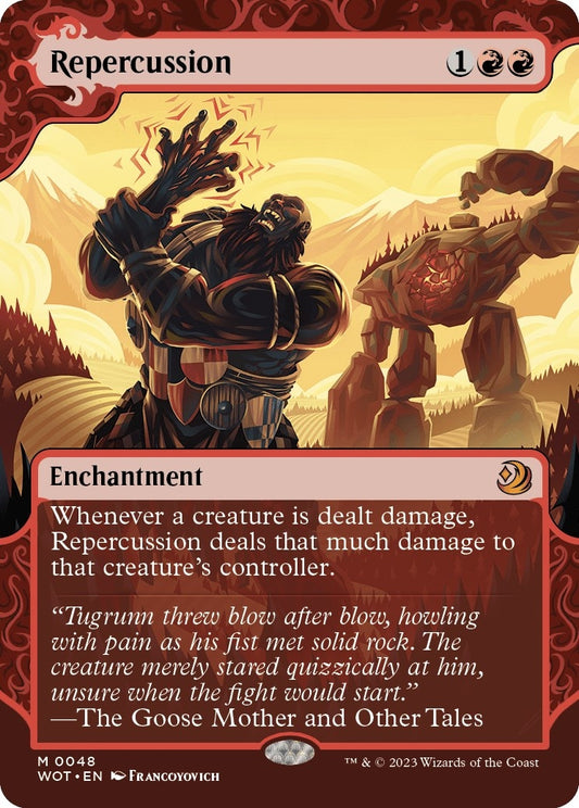 Image for Repercussion (48) (Wilds of Eldraine: Enchanting Tales) - Magic: The Gathering