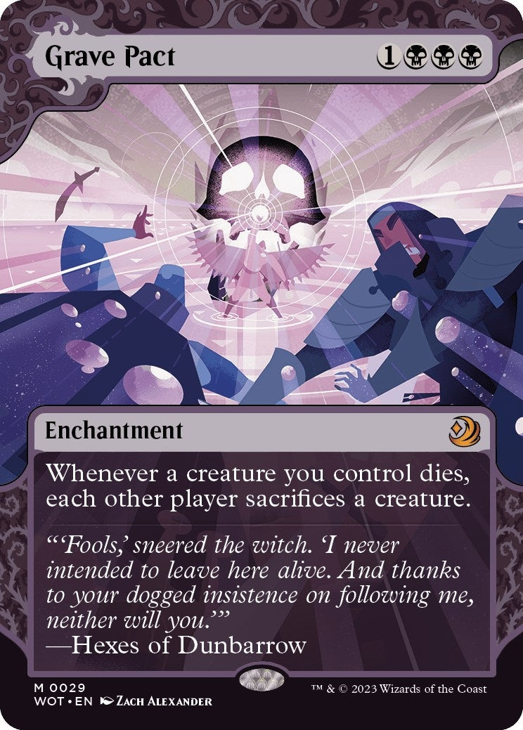 Image for Grave Pact (29) (Wilds of Eldraine: Enchanting Tales) - Magic: The Gathering