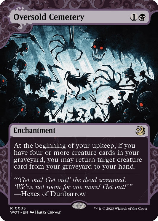 Image for Oversold Cemetery (33) (Wilds of Eldraine: Enchanting Tales) - Magic: The Gathering