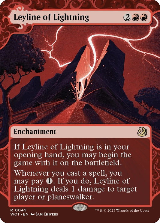 Image for Leyline of Lightning (45) (Wilds of Eldraine: Enchanting Tales) - Magic: The Gathering