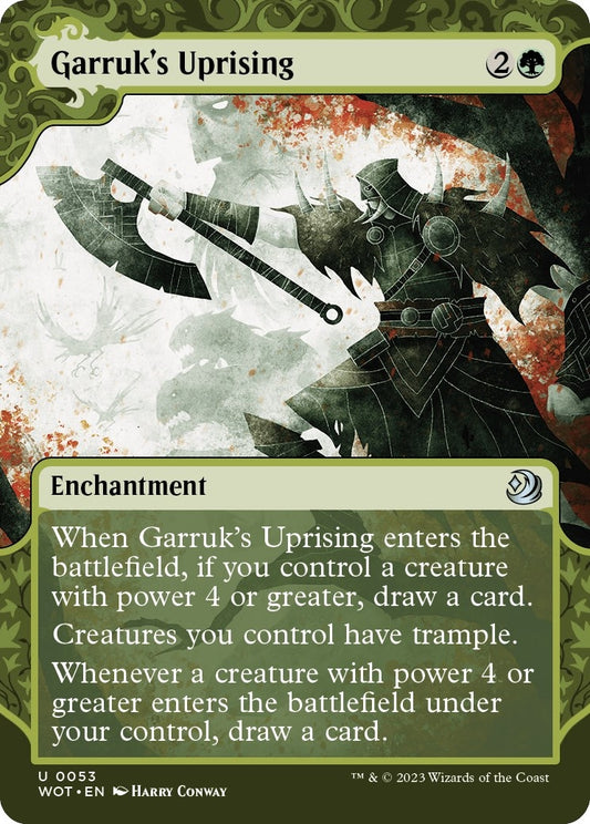 Image for Garruk's Uprising (53) (Wilds of Eldraine: Enchanting Tales) - Magic: The Gathering
