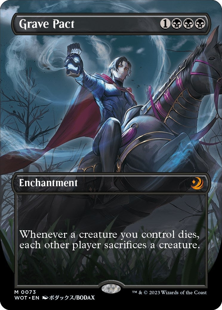 Image for Grave Pact (Anime Borderless) (73) (Wilds of Eldraine: Enchanting Tales) - Magic: The Gathering