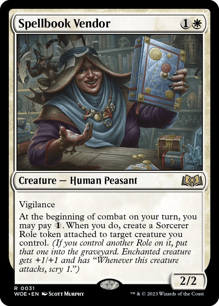 Image for Spellbook Vendor (31) (Wilds of Eldraine) - Magic: The Gathering