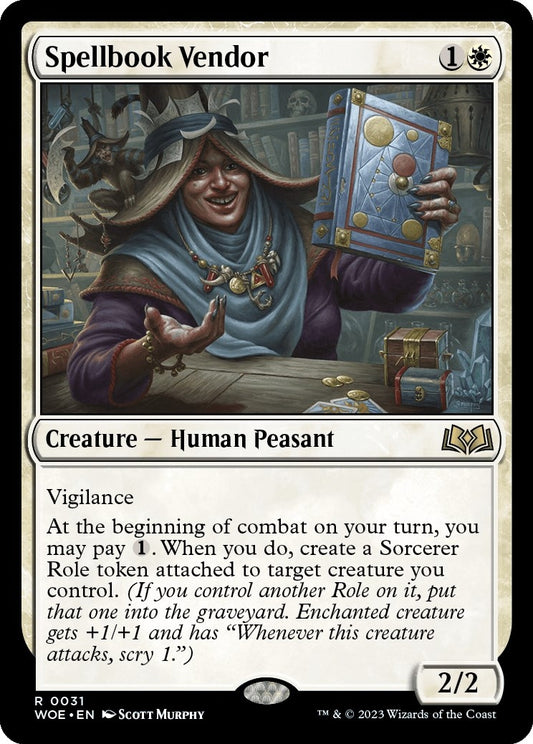 Image for Spellbook Vendor (31) (Wilds of Eldraine) - Magic: The Gathering