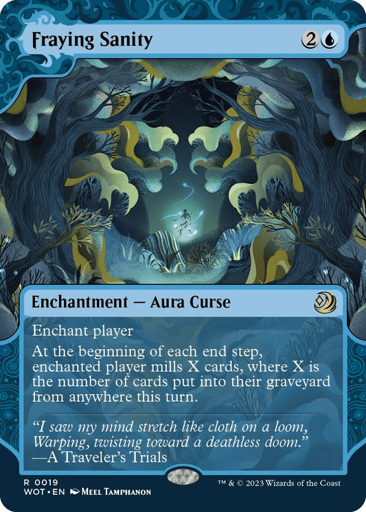 Image for Fraying Sanity (19) (Wilds of Eldraine: Enchanting Tales) - Magic: The Gathering