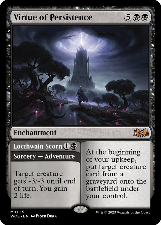 Image for Virtue of Persistence (115) (Wilds of Eldraine) - Magic: The Gathering