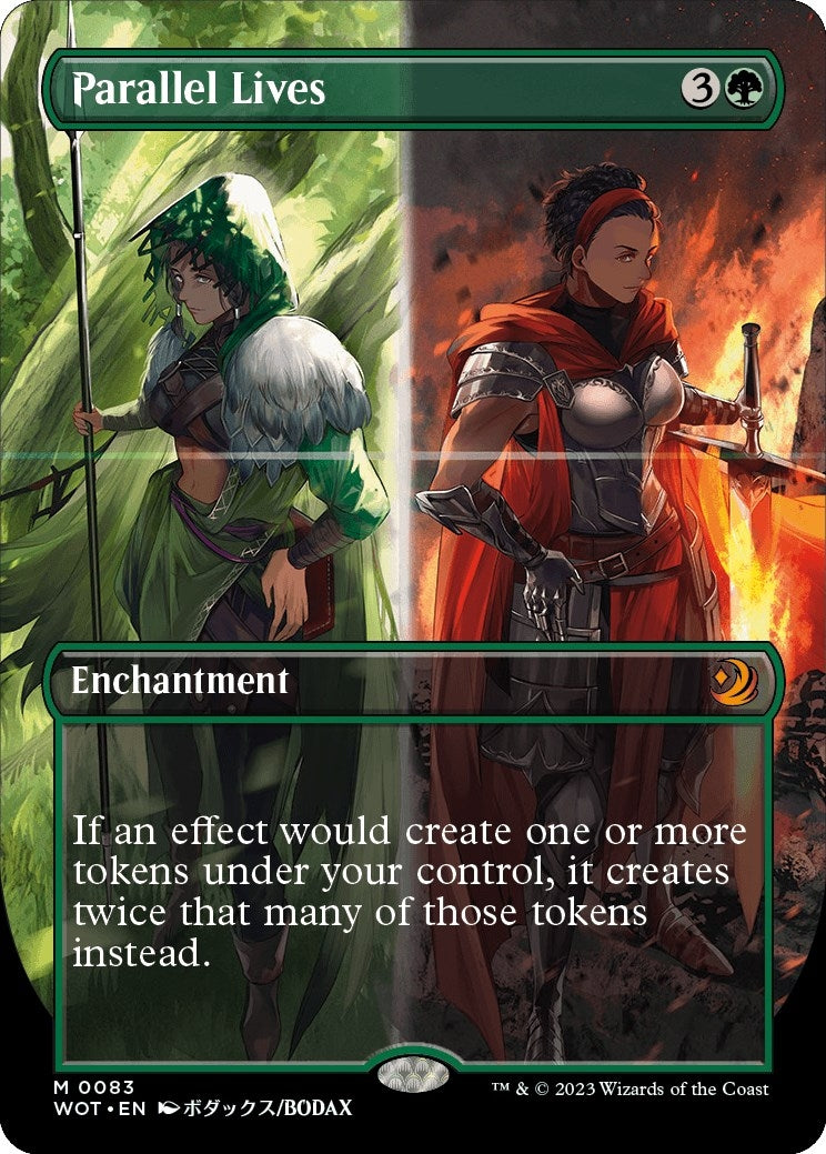 Image for Parallel Lives (Anime Borderless) (83) (Wilds of Eldraine: Enchanting Tales) - Magic: The Gathering