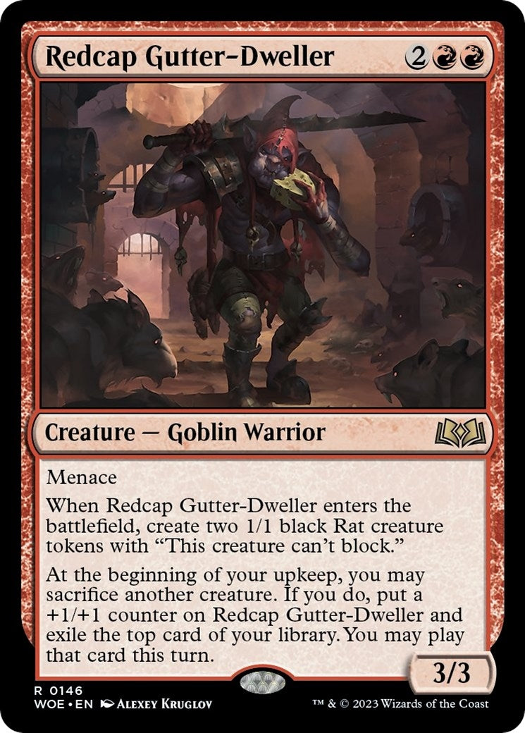 Image for Redcap Gutter-Dweller (146) (Wilds of Eldraine) - Magic: The Gathering