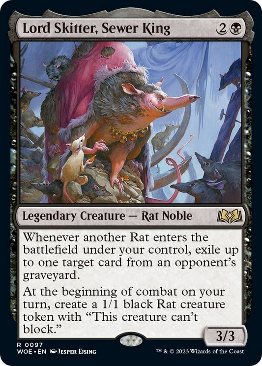 Image for Lord Skitter, Sewer King (97) (Wilds of Eldraine) - Magic: The Gathering