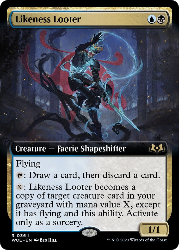 Image for Likeness Looter (Extended Art) (364) (Wilds of Eldraine) - Magic: The Gathering