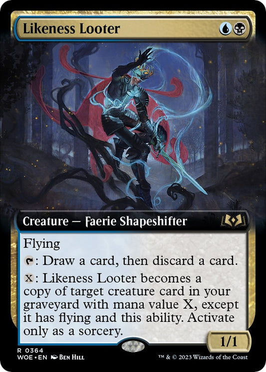 Image for Likeness Looter (Extended Art) (364) (Wilds of Eldraine) - Magic: The Gathering