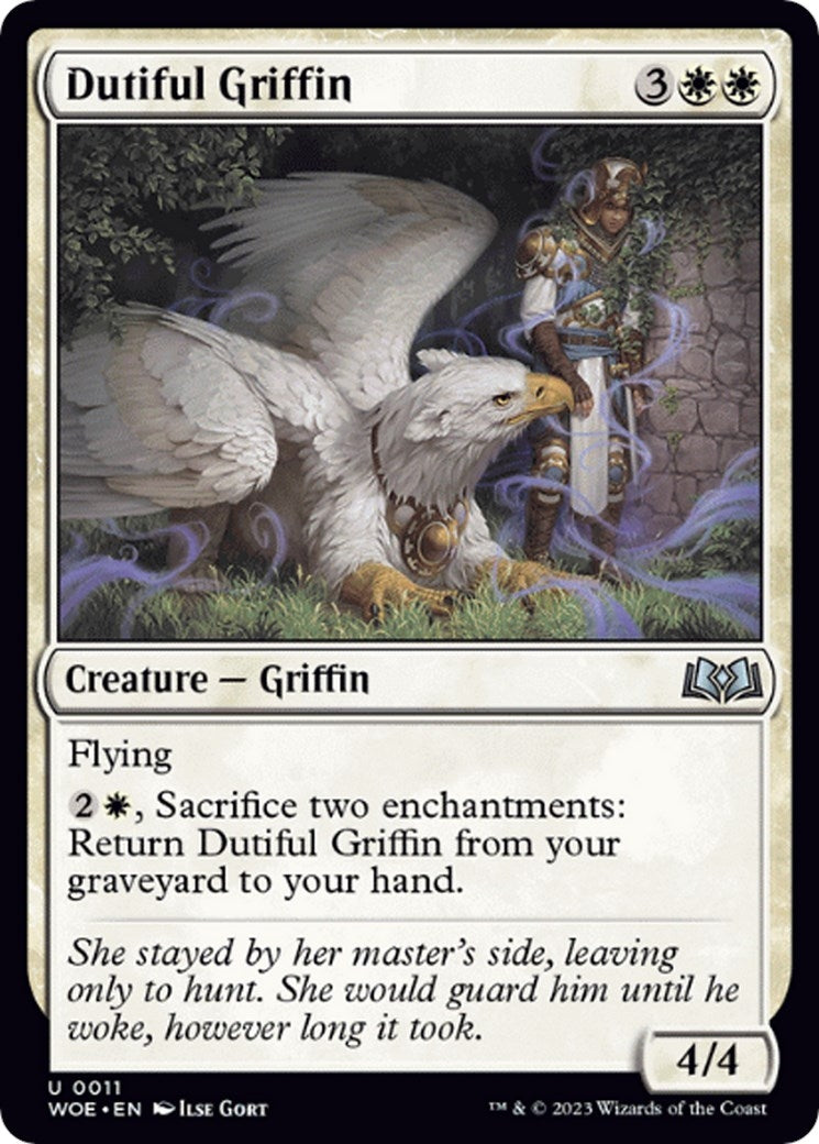 Image for Dutiful Griffin (11) (Wilds of Eldraine) - Magic: The Gathering