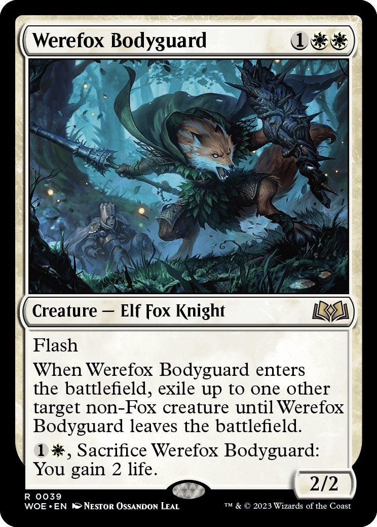 Image for Werefox Bodyguard (39) (Wilds of Eldraine) - Magic: The Gathering