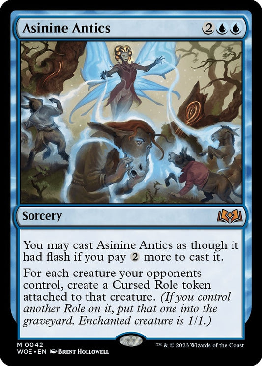 Image for Asinine Antics (42) (Wilds of Eldraine) - Magic: The Gathering