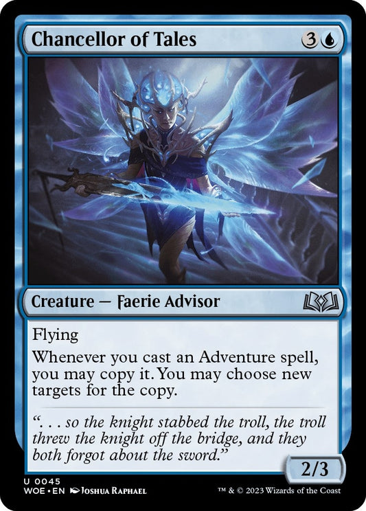 Image for Chancellor of Tales (45) (Wilds of Eldraine) - Magic: The Gathering