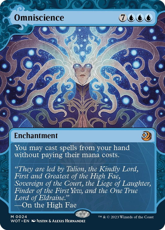 Image for Omniscience (24) (Wilds of Eldraine: Enchanting Tales) - Magic: The Gathering