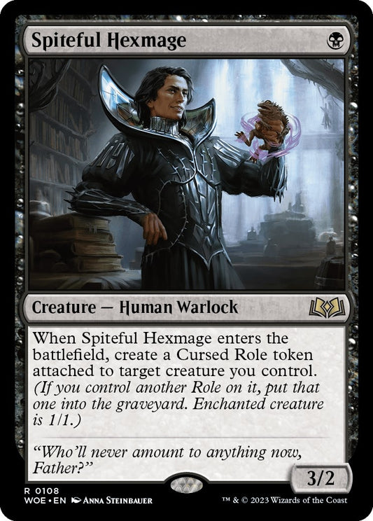 Image for Spiteful Hexmage (108) (Wilds of Eldraine) - Magic: The Gathering