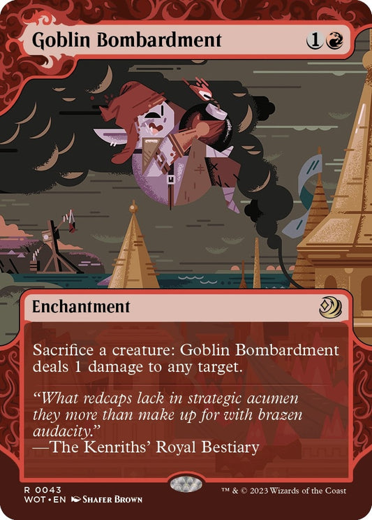 Image for Goblin Bombardment (43) (Wilds of Eldraine: Enchanting Tales) - Magic: The Gathering