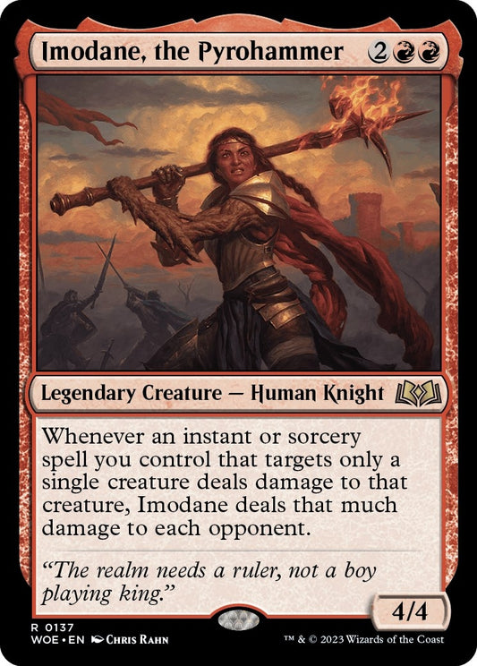 Image for Imodane, the Pyrohammer (137) (Wilds of Eldraine) - Magic: The Gathering