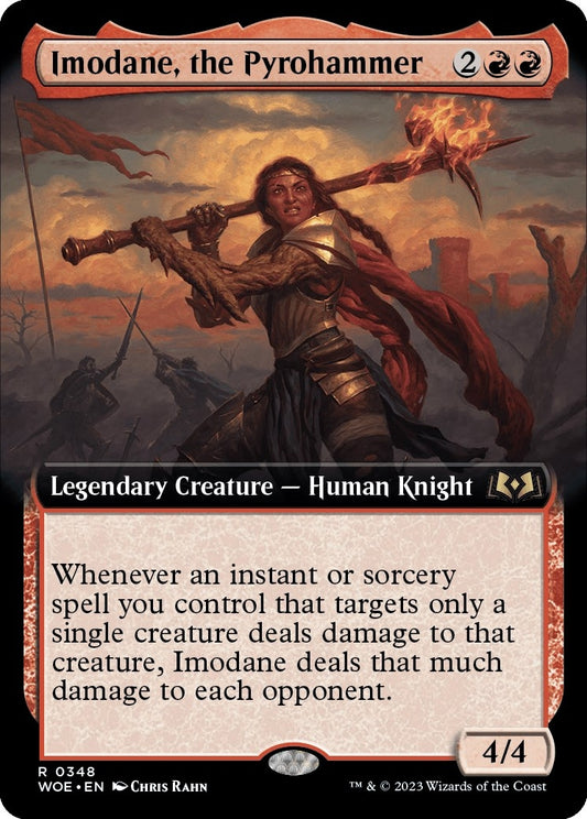 Image for Imodane, the Pyrohammer (Extended Art) (348) (Wilds of Eldraine) - Magic: The Gathering