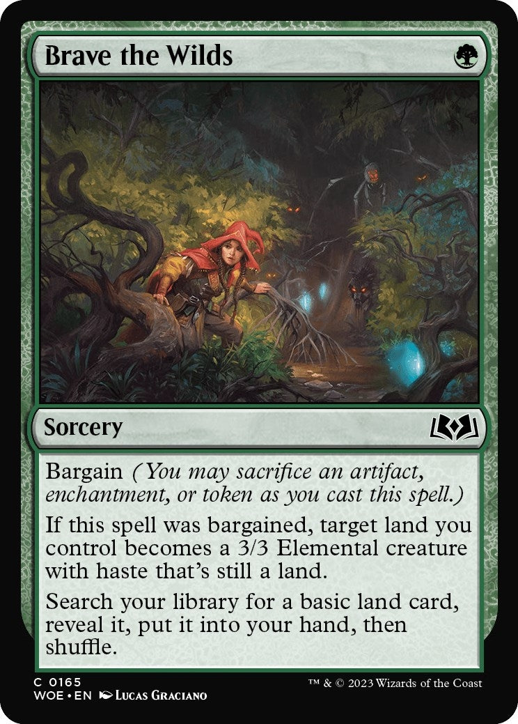 Image for Brave the Wilds (165) (Wilds of Eldraine) - Magic: The Gathering