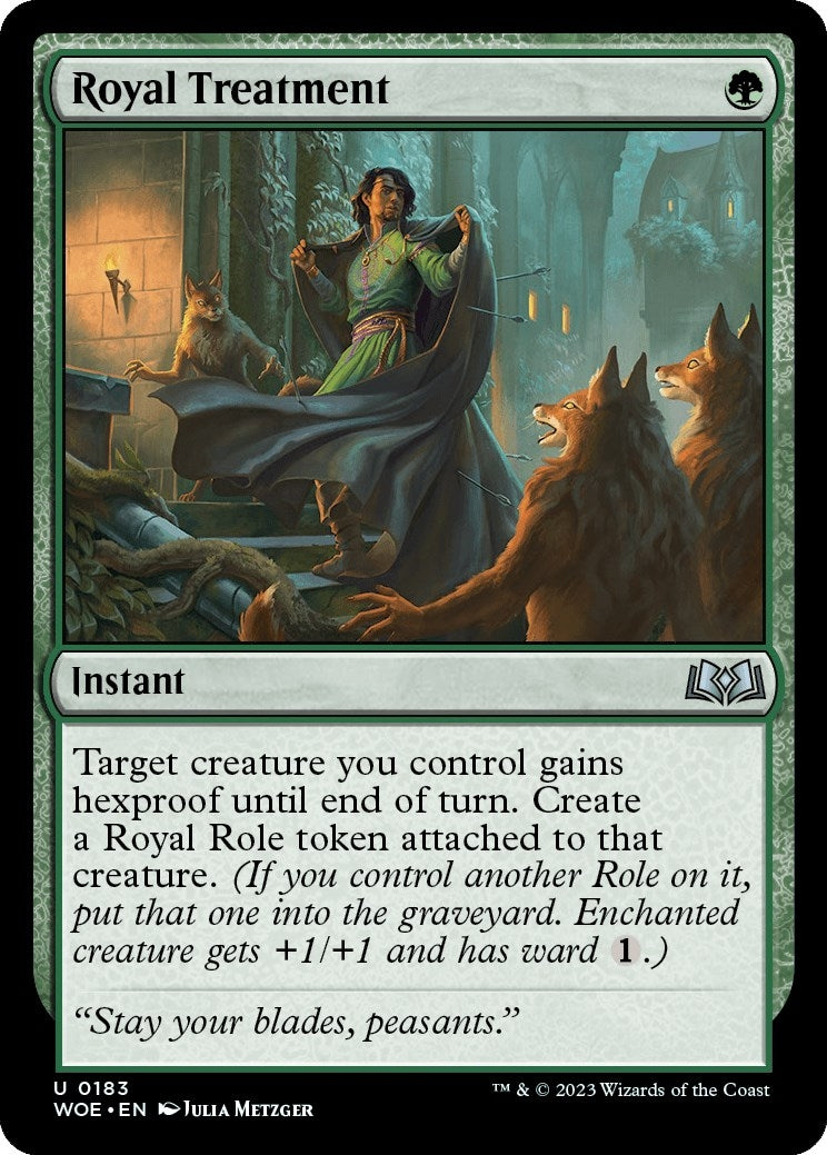 Image for Royal Treatment (183) (Wilds of Eldraine) - Magic: The Gathering