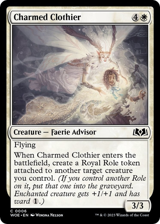 Image for Charmed Clothier (6) (Wilds of Eldraine) - Magic: The Gathering