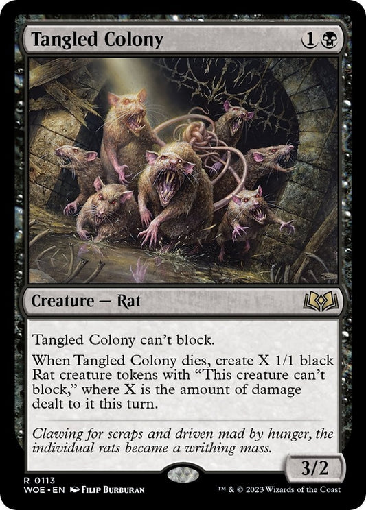 Image for Tangled Colony (113) (Wilds of Eldraine) - Magic: The Gathering