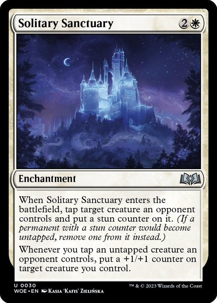 Image for Solitary Sanctuary (30) (Wilds of Eldraine) - Magic: The Gathering