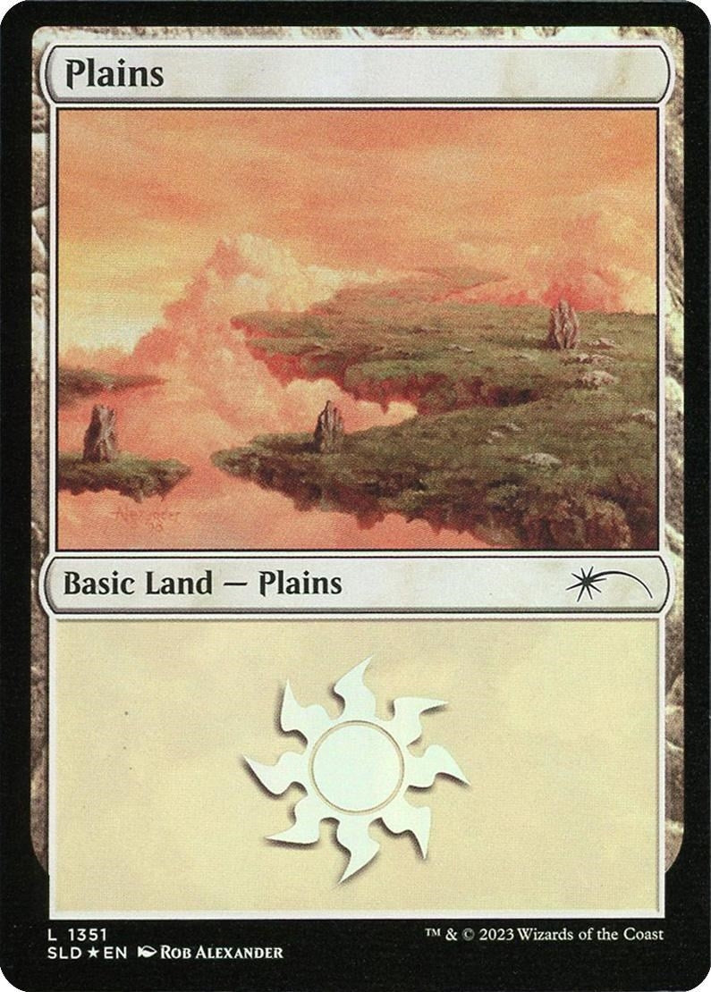 Image for Plains (1351) (1351) (Secret Lair Drop Series) - Magic: The Gathering
