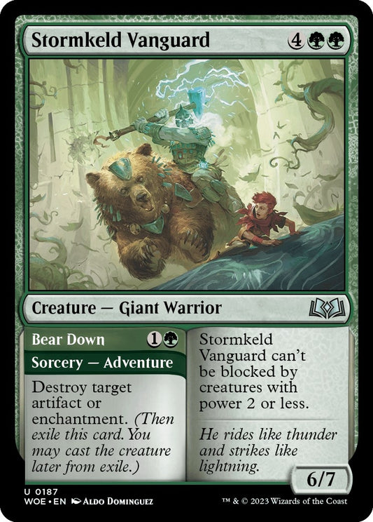 Image for Stormkeld Vanguard (187) (Wilds of Eldraine) - Magic: The Gathering