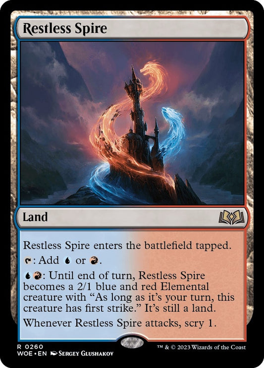 Image for Restless Spire (260) (Wilds of Eldraine) - Magic: The Gathering